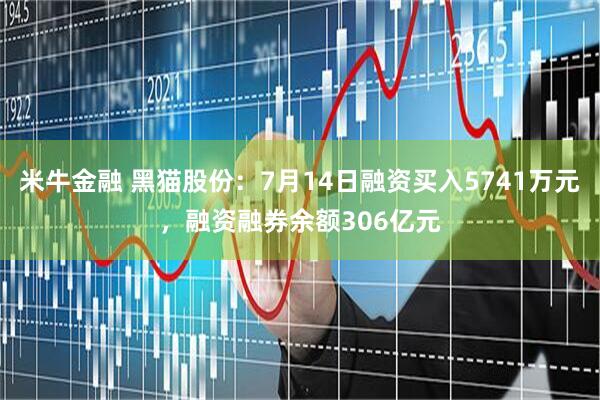 米牛金融 黑猫股份：7月14日融资买入5741万元，融资融券余额306亿元