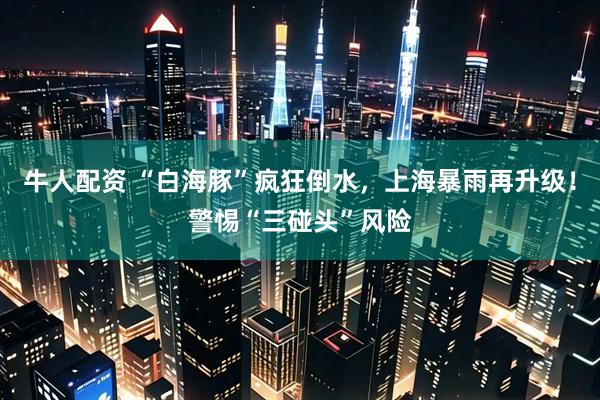 牛人配资 “白海豚”疯狂倒水，上海暴雨再升级！警惕“三碰头”风险